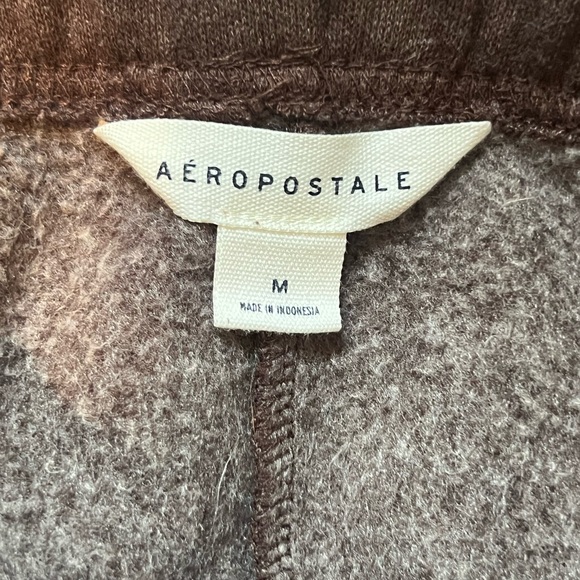 Aeropostale Brown Hoodie and Jogger Set Size Medium - Picture 8 of 10